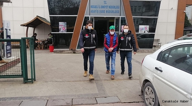 Park halindeki otomobili çalan suç makinesi hırsız yakalandı