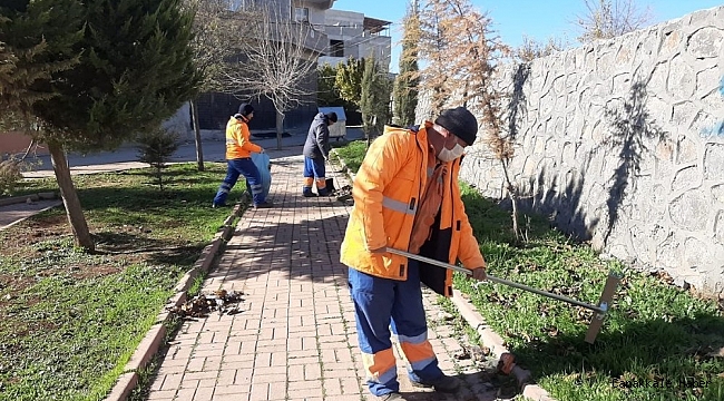 Parklar bakımdan geçiriliyor