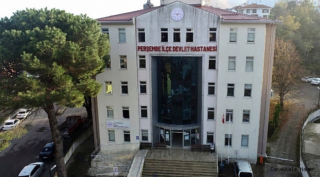 Perşembe Devlet Hastanesi tabelası asıldı