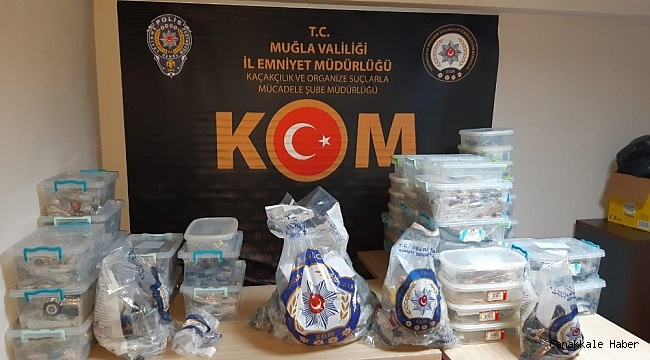 Piyasa değeri 10 milyon TL'lik gümrük kaçağı ürün ele geçirildi