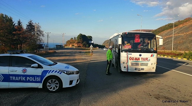 Polis ekipleri denetimlerini aralıksız sürdürüyor