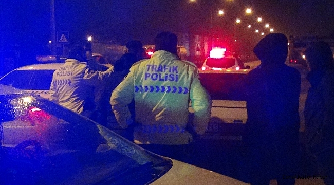 Polisin 'dur' ikazına uymayarak kaçması pahalıya patladı