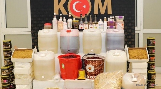 Polisten tütün kaçakçılığı operasyonu