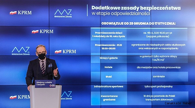 Polonya&#039;da 17 Ocak&#039;a kadar ulusal karantina ilan edildi