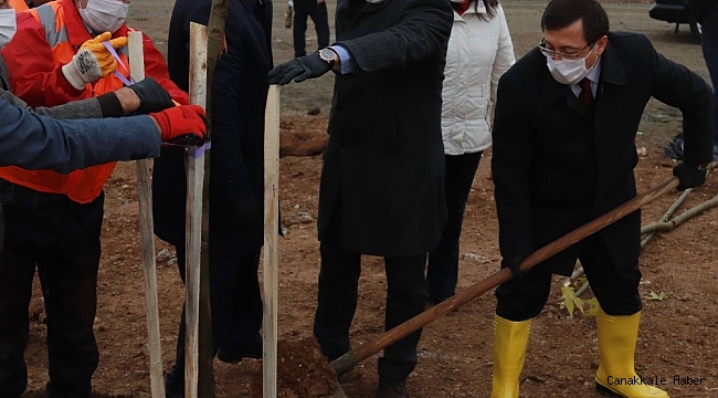 "Geleceğe Nefes Ol Kampanyası"nda ilk fidan dikildi