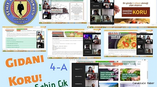 &quot;Gıdanı Koru&quot; kampanyası EBA üzerinden anlatıldı