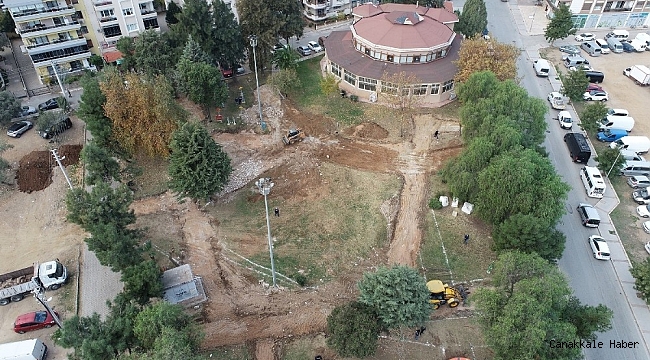 Rafet Şenbaydur Parkı yenileniyor