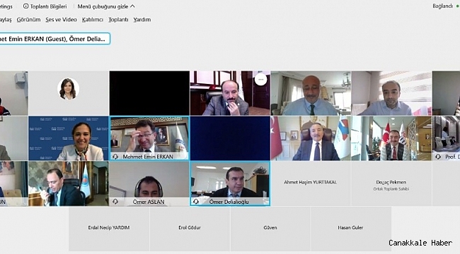 Rektör Coşkun, YÖK'ün düzenlediği "Siber Güvenlik ve Ağ Yönetimi" sertifika programına katıldı