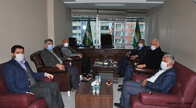 Rektör Durmuş&#039;tan Hüda Par&#039;a ziyaret