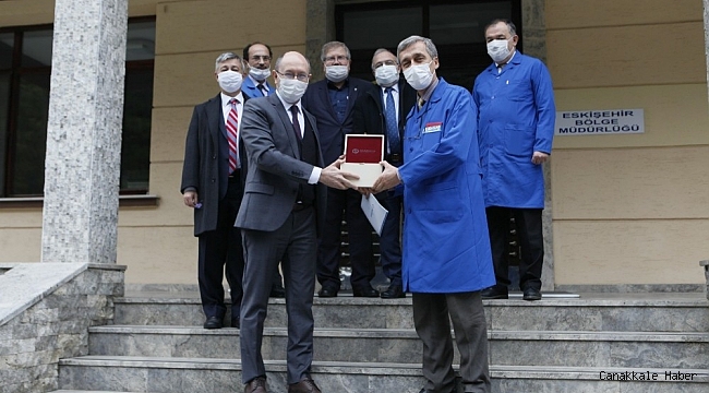 Rektör Erdal, TÜRASAŞ&#039;ı ziyaret etti