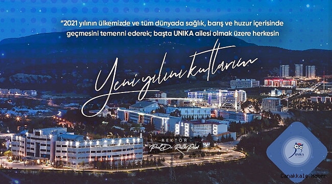Rektör Polat'tan yeni yıl mesajı