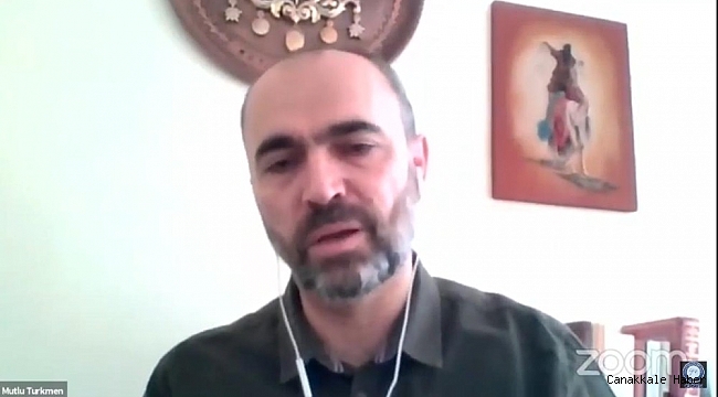 Rektör Yardımcısı Türkmen, online söyleşi programına katıldı