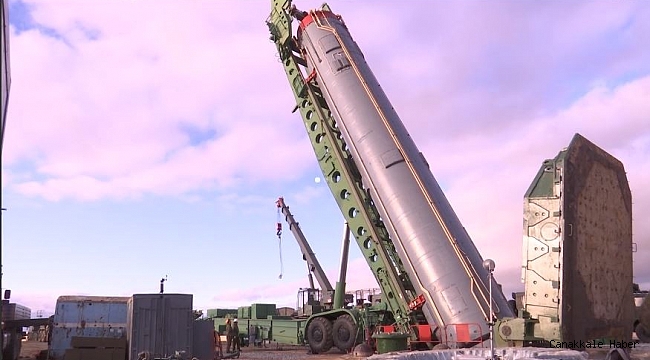 Rusya, Avangard balistik füzesini aktif hale getirdi