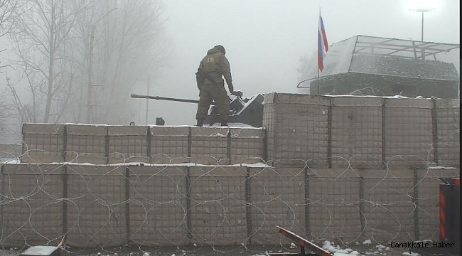 Rusya, Dağlık Karabağ&#039;da kurulan karakolların görüntülerini paylaştı