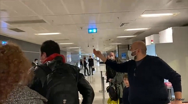 Sabiha Gökçen Havalimanı'nda yolcular ile görevliler arasında korona testi pahalı tartışması