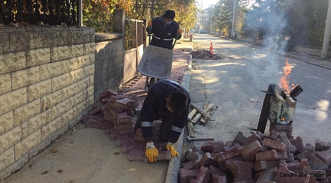 Safranbolu&#039;da kaldırım yenileme çalışmaları devam ediyor