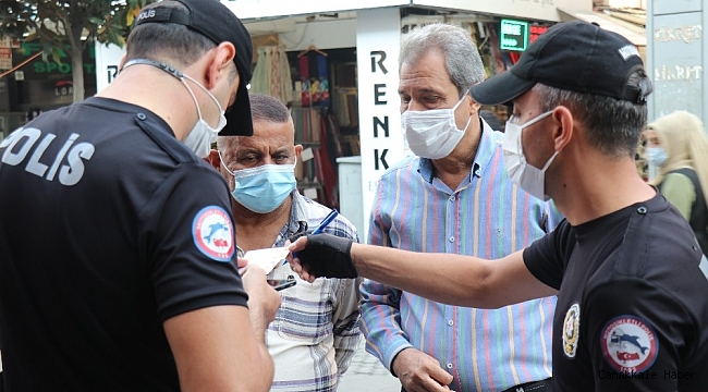 Sakarya'da 1 ayda tedbirlere uymayanlara 1 milyon 165 bin lira ceza