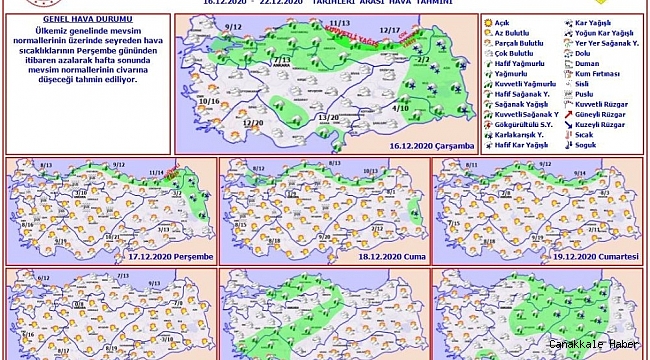 Samsun Valiliği'nden kuvvetli yağış uyarısı