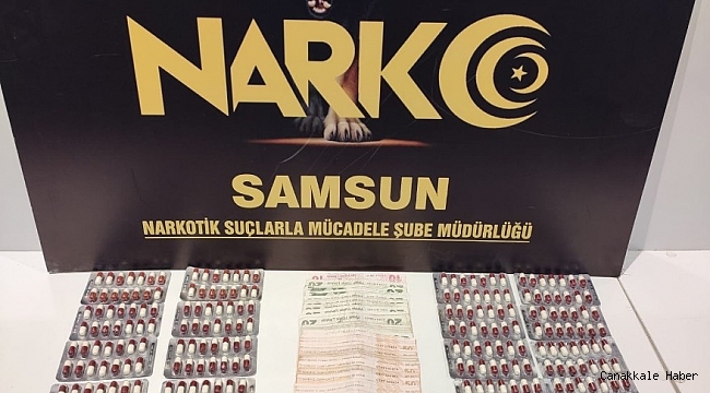 Samsun&#039;da 3 kişi uyuşturucuyla yakalandı