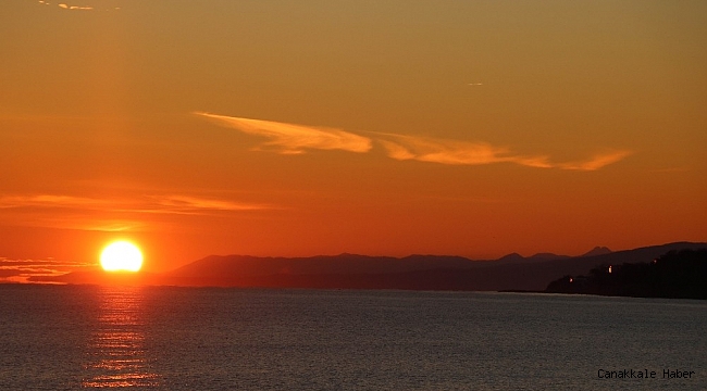 Samsun&#039;da gün doğumu