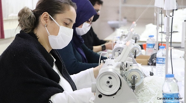 Samsun&#039;da lise 1,5 milyon maskeye ulaştı, bakanlık özel teşekkür etti