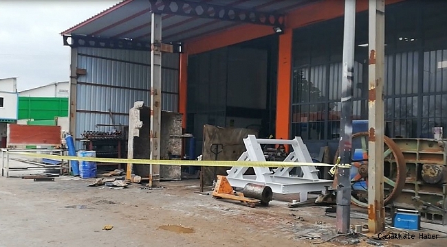 Sanayide varil patladı: 1 yaralı