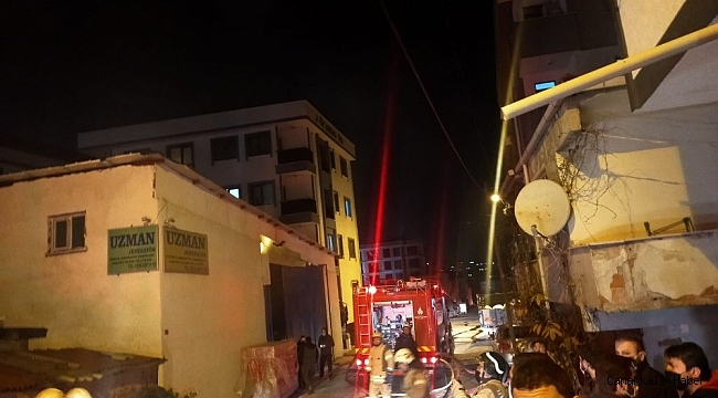 Sancaktepe&#039;de iş yerinden korkutan yangın