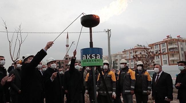 Şanlıurfa kırsalı doğalgaza kavuştu