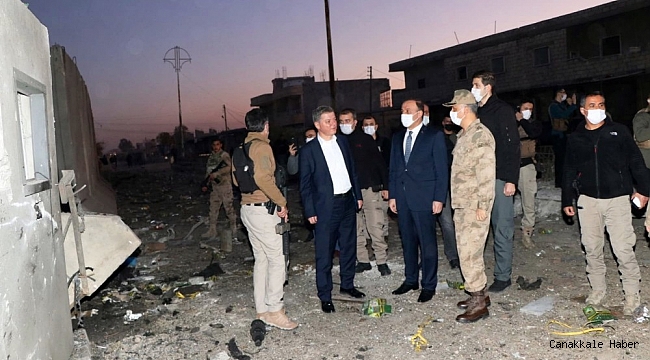 Şanlıurfa Valisi yaralı jandarma personelini ziyaret etti