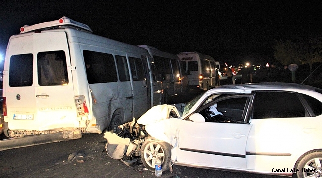 Şanlıurfa&#039;da 5 araçlı zincirleme kaza: 3 yaralı