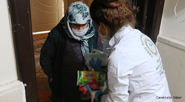 Şanlıurfa'da 65 yaş üstü vatandaşların ihtiyaçları karşılanıyor