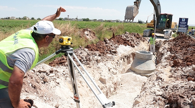 Şanlıurfa&#039;da altyapı çalışmaları sürüyor