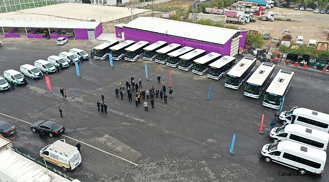Şanlıurfa&#039;da araç filosu güçlendiriliyor