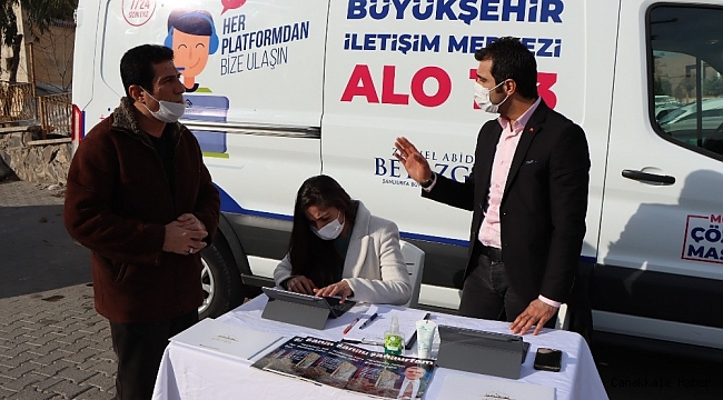 Şanlıurfa&#039;da mobil aracı çözüm üretiyor