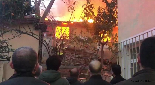 Sarıyer'de 3 gecekondu alev alev yandı: İtfaiye eri ölümden döndü