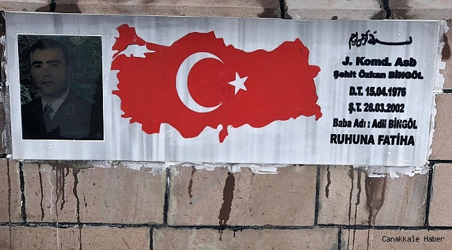 Şehit Jandarma Astsubay Özkan Bingöl Çeşmesi onarıldı