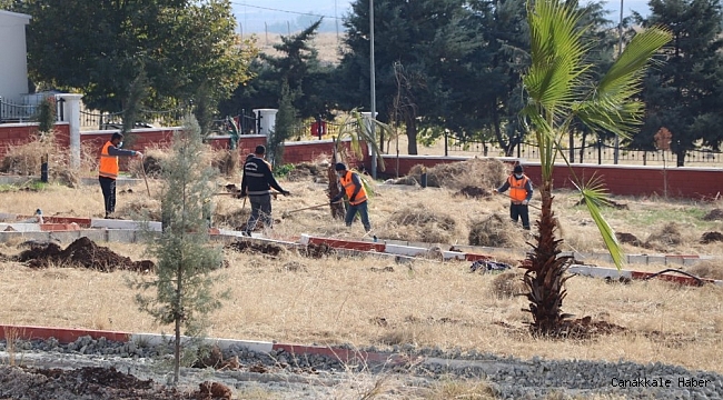 Şehitliğe 15 dönümlük park