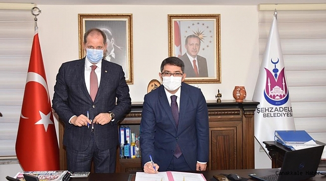 Şehzadeler&#039;de imzalar ova yolları için atıldı