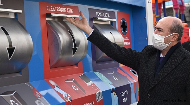 Selçuklu&#039;da mobil atık getirme merkezleri oluşturuldu