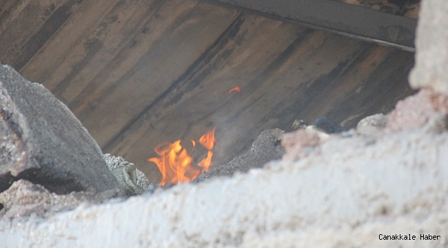 Sera işçisi kadınların yangın üzüntüsü: &quot;Ekmek teknemiz yandı&quot;