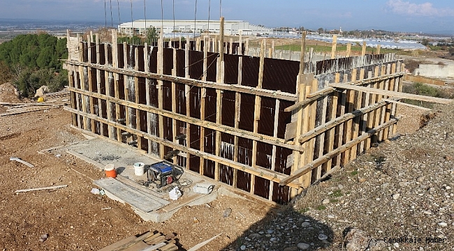 Serik&#039;e içme suyu deposu