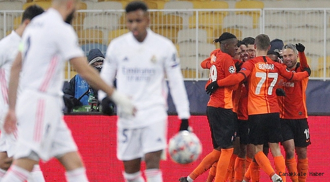 Shakhtar Donetsk, Real Madrid&#039;i yine yendi