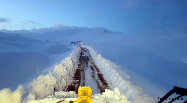 Siirt'te kar yağışı nedeniyle 18 köy ve 4 mezranın yolu kapandı