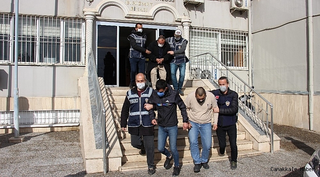 Silahlı saldırı olayının şüphelileri adliye sevk edildi