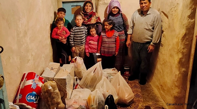 Silvan&#039;da jandarma yardıma muhtaç aileye sahip çıktı