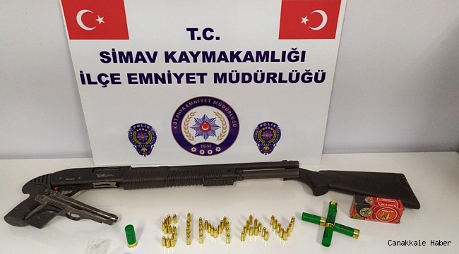 Simav&#039;da silahlı saldırı: 1 yaralı