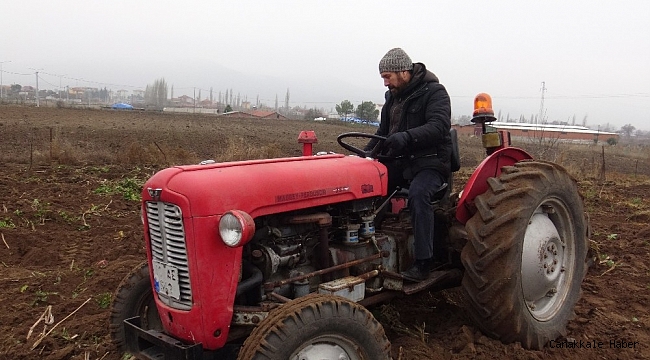 Sındırgı&#039;da ata tohumu toprakla buluştu