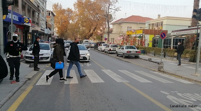 Sındırgı'da korona virüs denetimleri aralıksız sürüyor