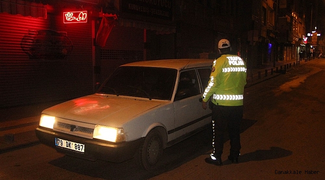 Sınır kenti Kilis sokaklar sessizliğe büründü