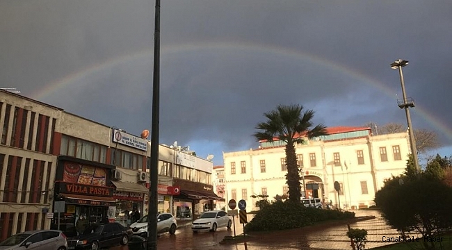 Sinop&#039;ta gökkuşağı güzelliği